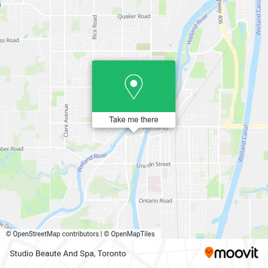 Studio Beaute And Spa map