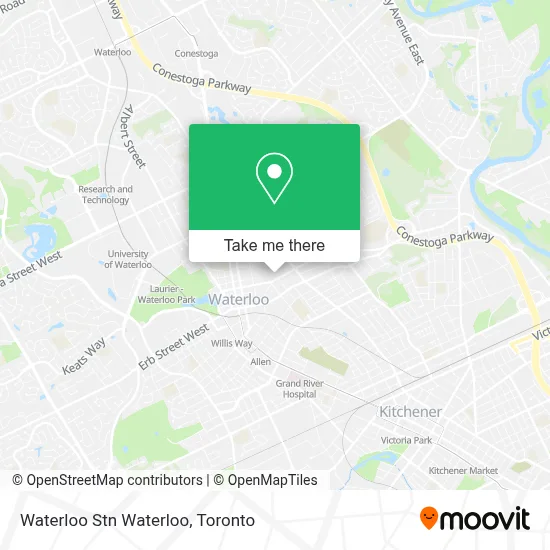 Waterloo Stn Waterloo map