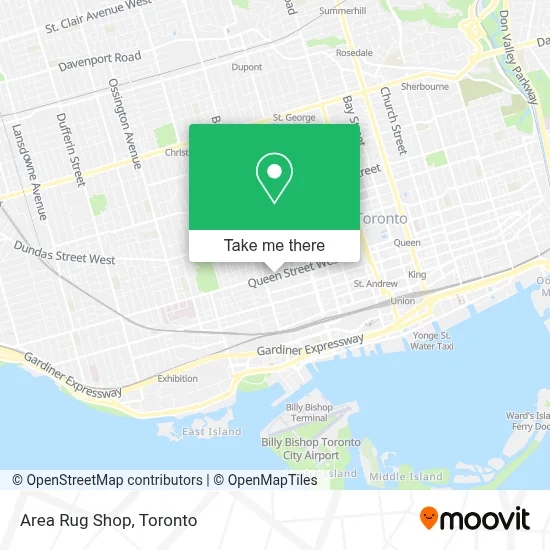Area Rug Shop map