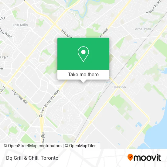 Dq Grill & Chill map