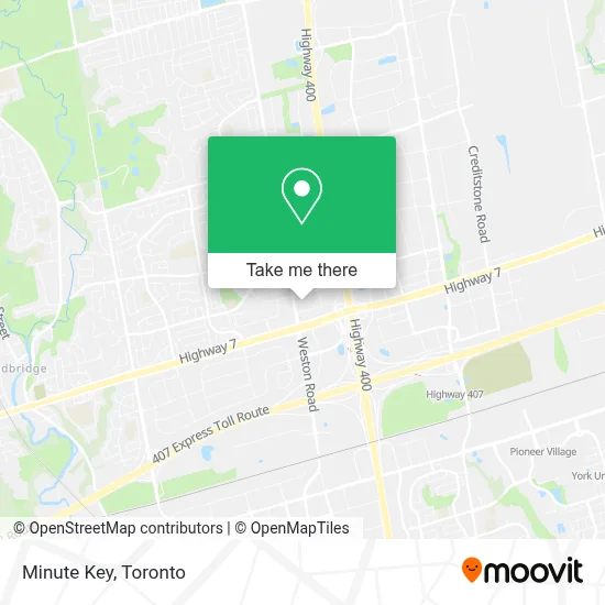Minute Key map