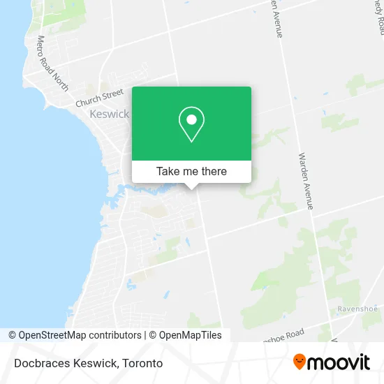 Docbraces Keswick map