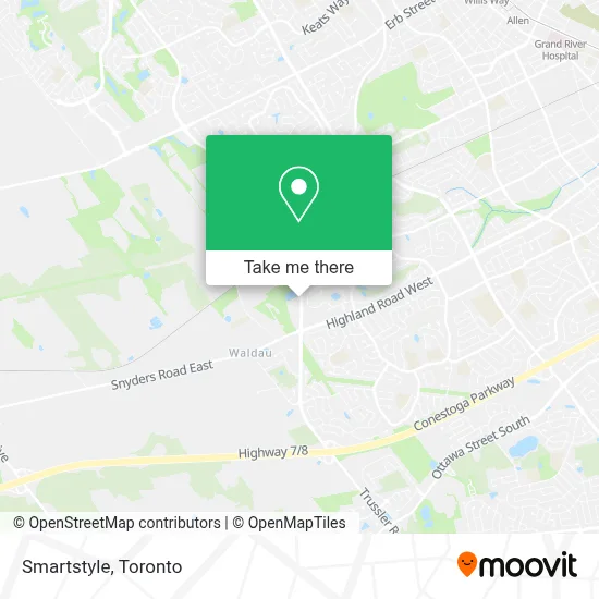Smartstyle map