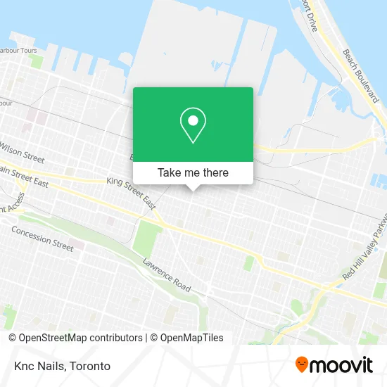 Knc Nails map
