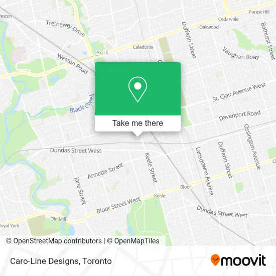 Caro-Line Designs map