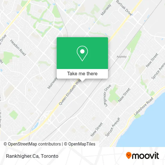 Rankhigher.Ca map