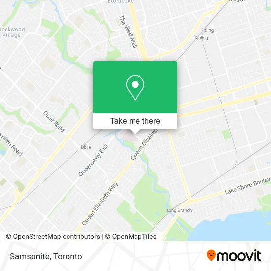Samsonite map