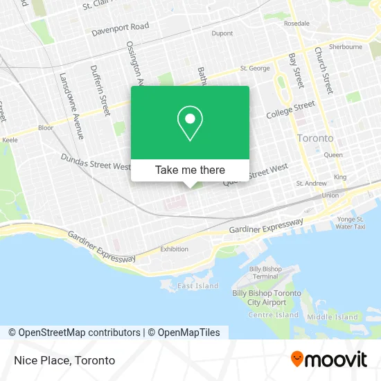 Nice Place map