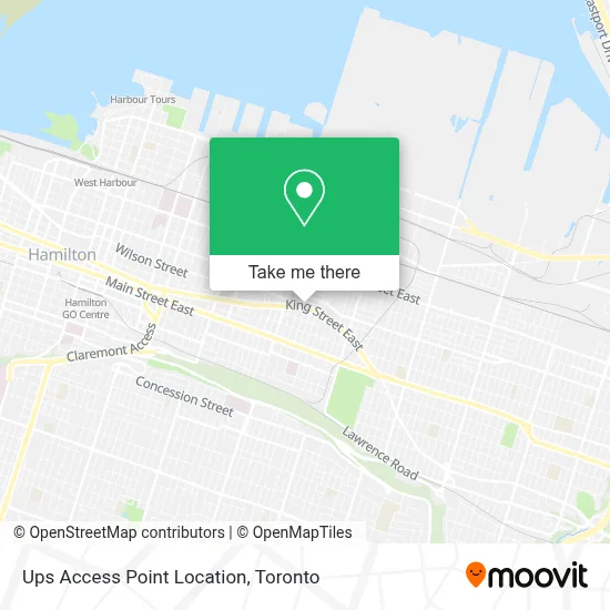 Ups Access Point Location plan