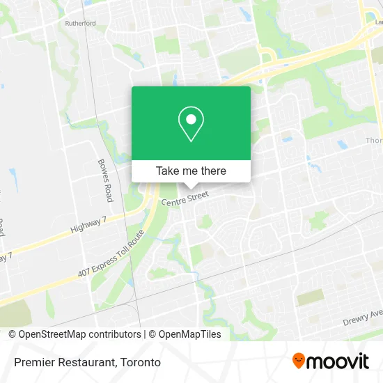 Premier Restaurant map
