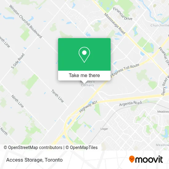Access Storage map