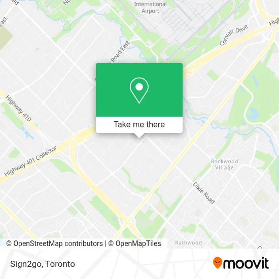 Sign2go map