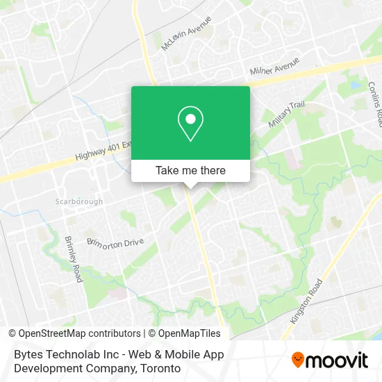 Bytes Technolab Inc - Web & Mobile App Development Company map