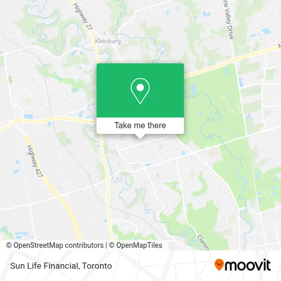 Sun Life Financial map