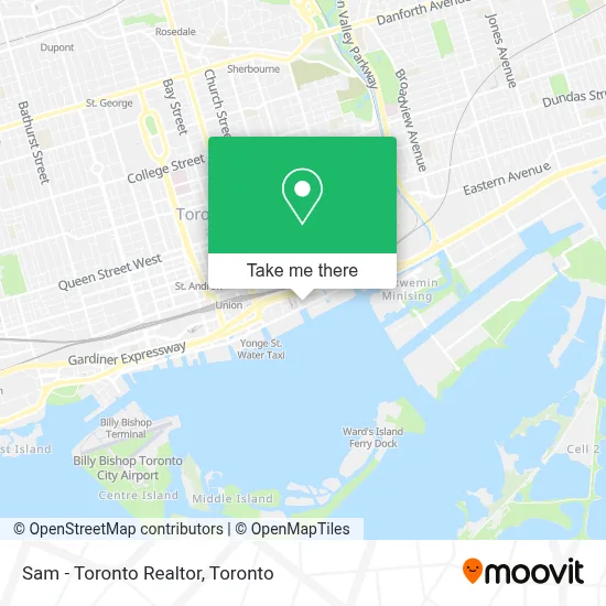 Sam - Toronto Realtor map