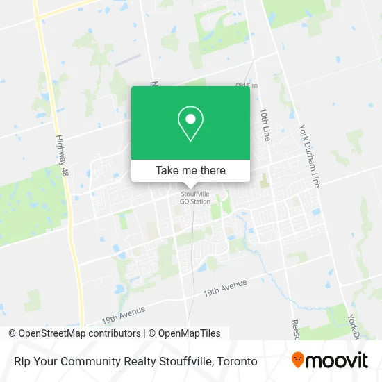 Rlp Your Community Realty Stouffville map