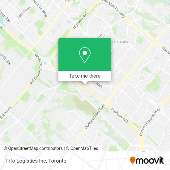 Fifo Logistics Inc map