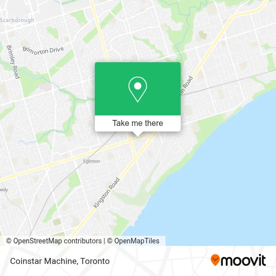Coinstar Machine map