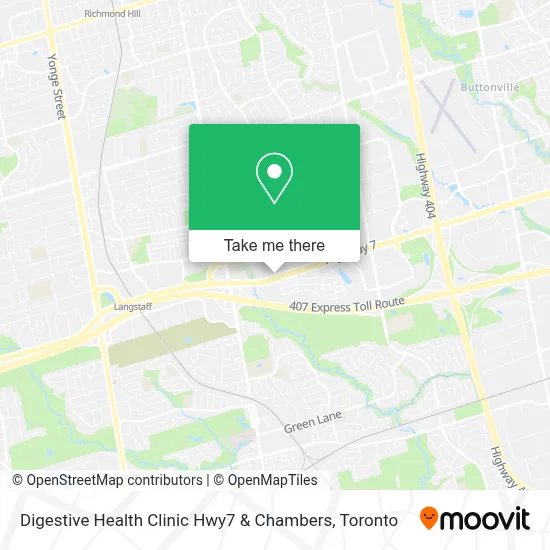 Digestive Health Clinic Hwy7 & Chambers map