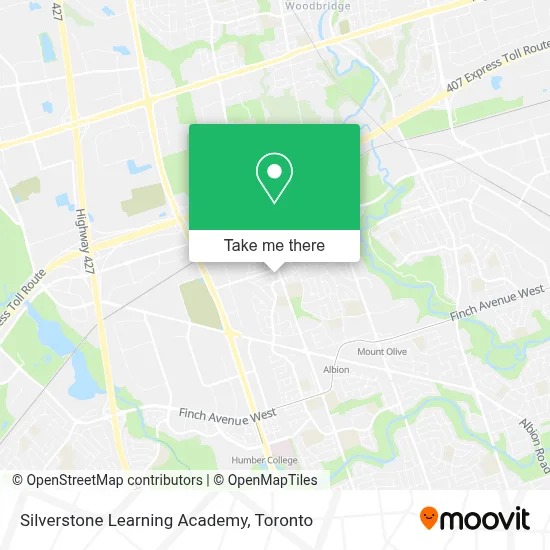 Silverstone Learning Academy map