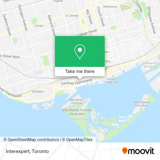 Interexpert map