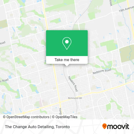 The Change Auto Detailing map
