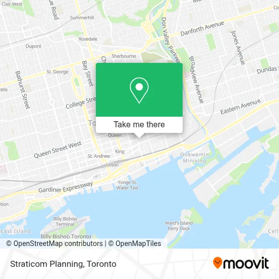 Straticom Planning map