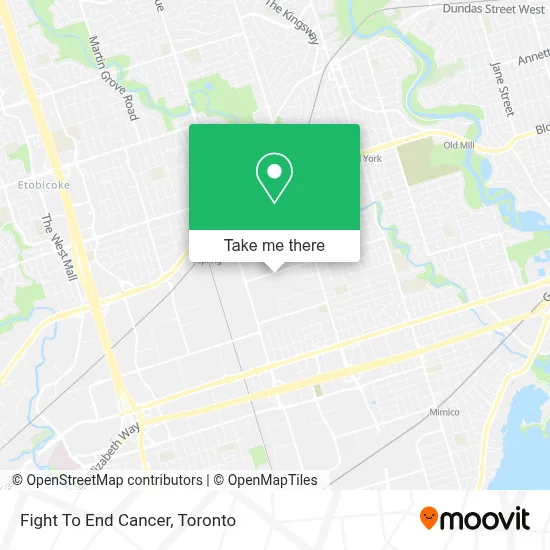 Fight To End Cancer map