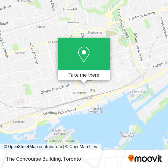 The Concourse Building map