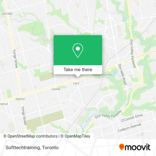 Softtechtraining map