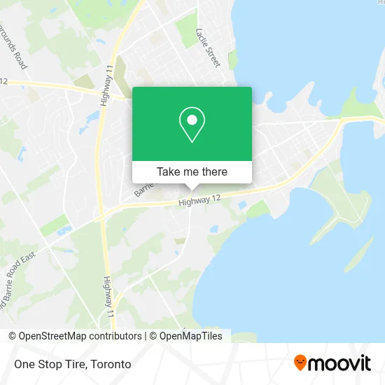One Stop Tire map