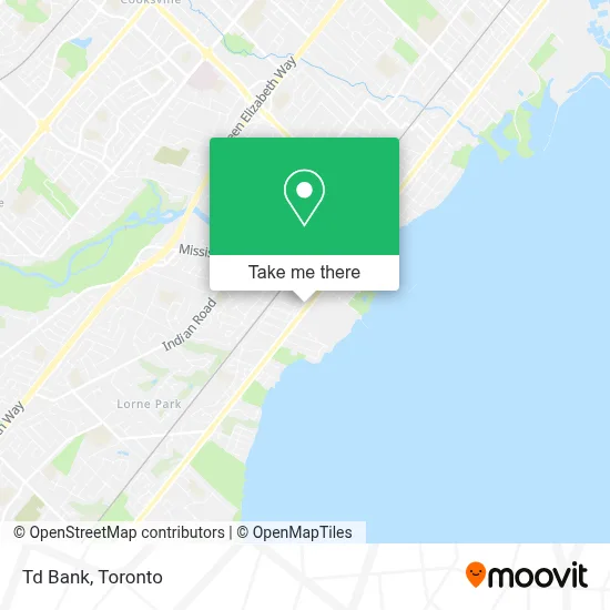 Td Bank map