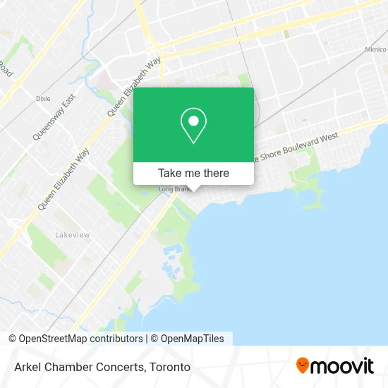 Arkel Chamber Concerts map
