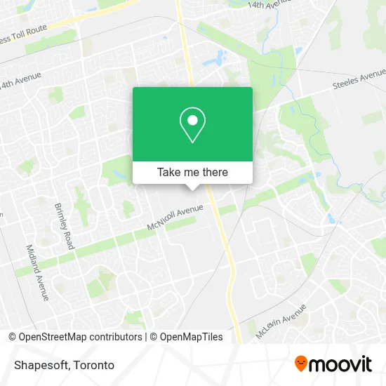 Shapesoft map