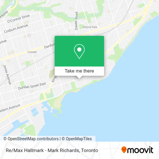 Re / Max Hallmark - Mark Richards map