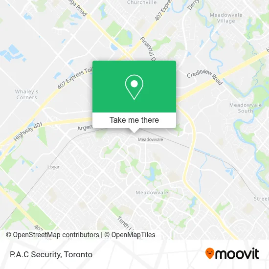 P.A.C Security map