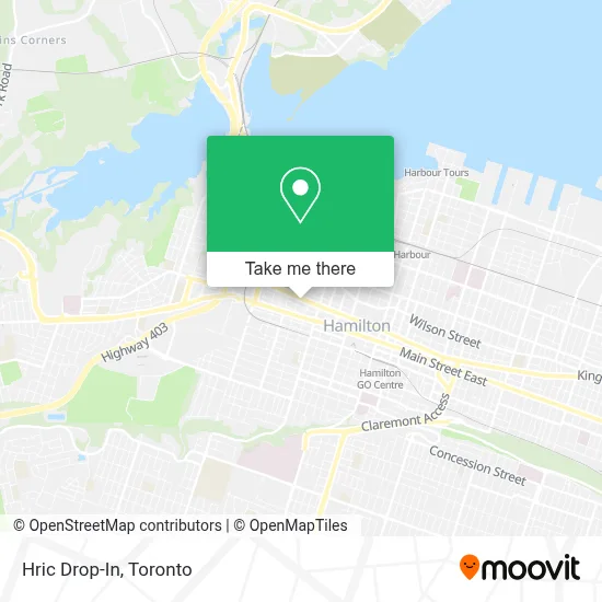 Hric Drop-In map