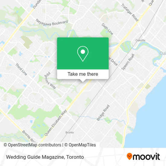 Wedding Guide Magazine map
