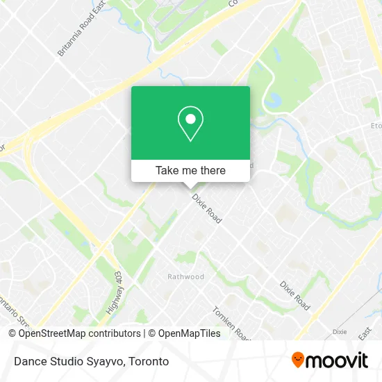 Dance Studio Syayvo map