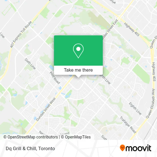 Dq Grill & Chill map