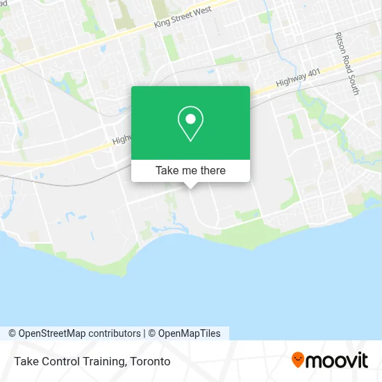 Take Control Training map