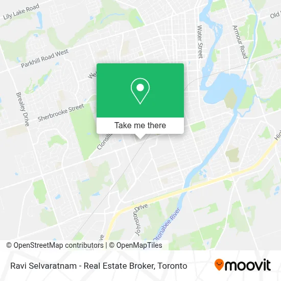 Ravi Selvaratnam - Real Estate Broker map