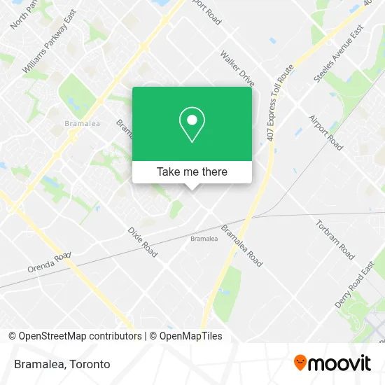 Bramalea map