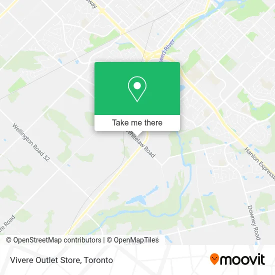 Vivere Outlet Store map