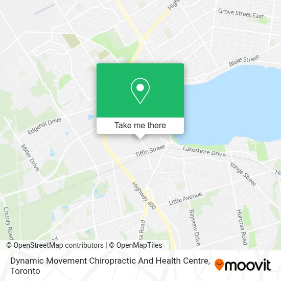 Dynamic Movement Chiropractic And Health Centre map