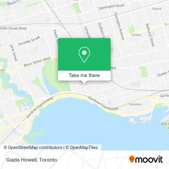 Giada Howell map