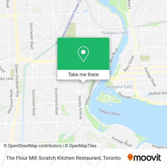 The Flour Mill Scratch Kitchen Restaurant map