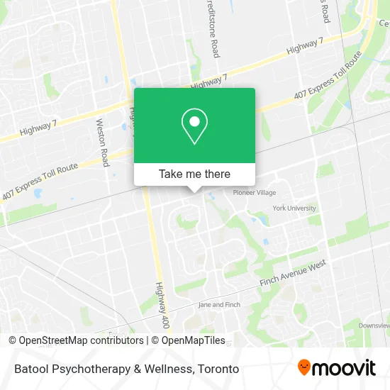 Batool Psychotherapy & Wellness map
