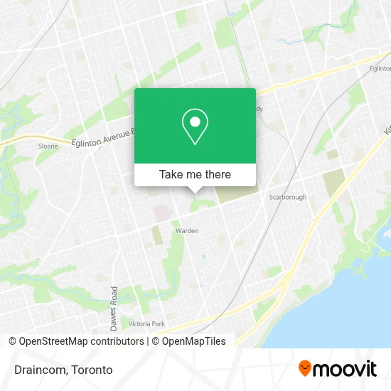 Draincom map