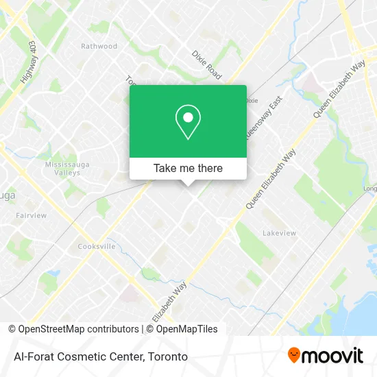 Al-Forat Cosmetic Center map